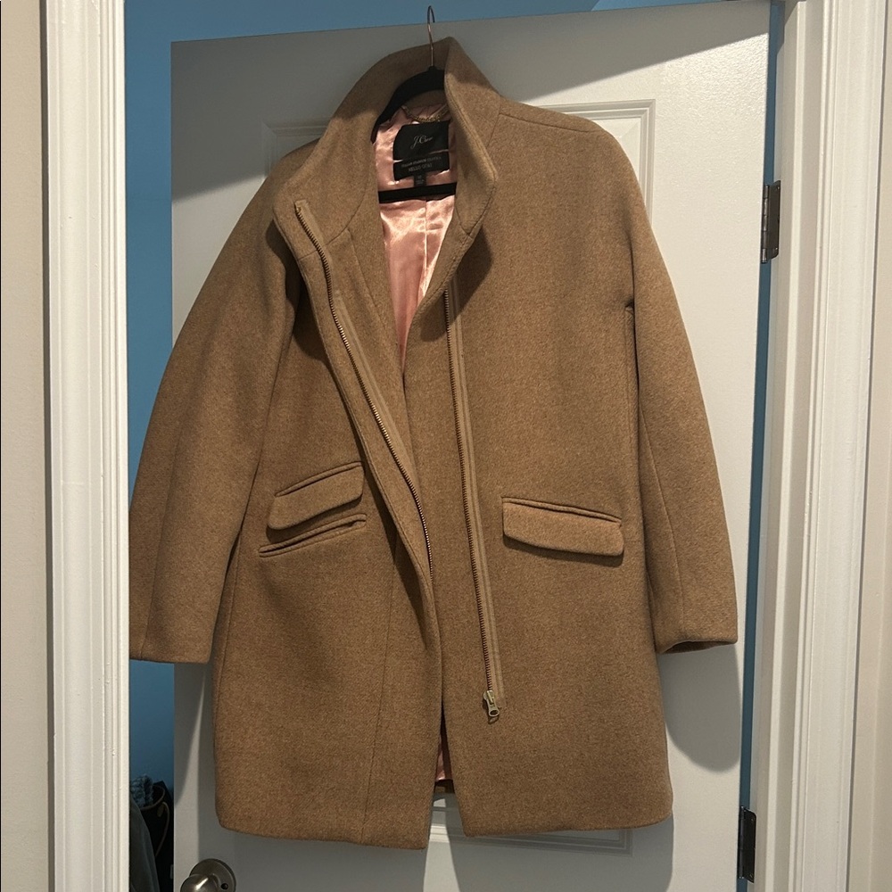 J. Crew Camel Pea Coat